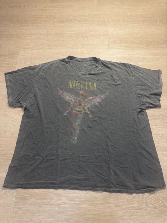 NIRVANA Tops - Vintage Nirvana Distressed Band Tee